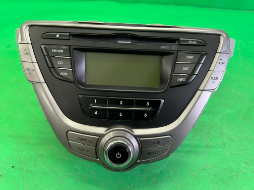 Заводское cd радио 96170-3x600 hyundai elantra v 10-16 , фото