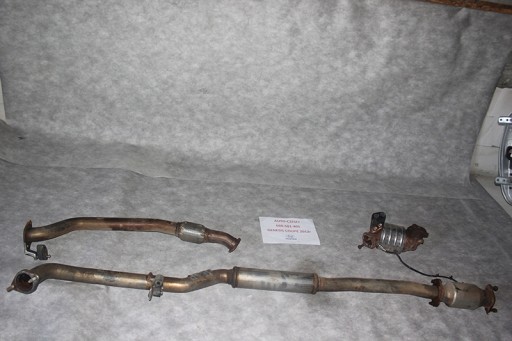 Hyundai genesis coupe выхлоп катализатор путрубок шум , фото