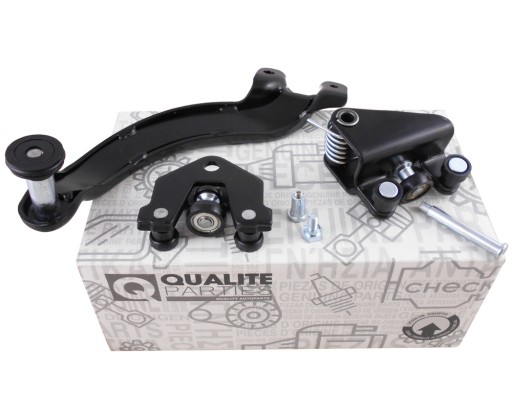 Напрямні роликі двері бокових trafic ii vivaro a primastar 01-14 комплект , фото