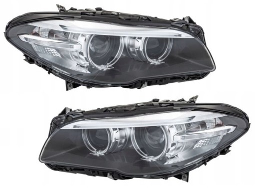 Рефлектори передні bmw 5 f10 f11 2013-2017 лед bi- , фото