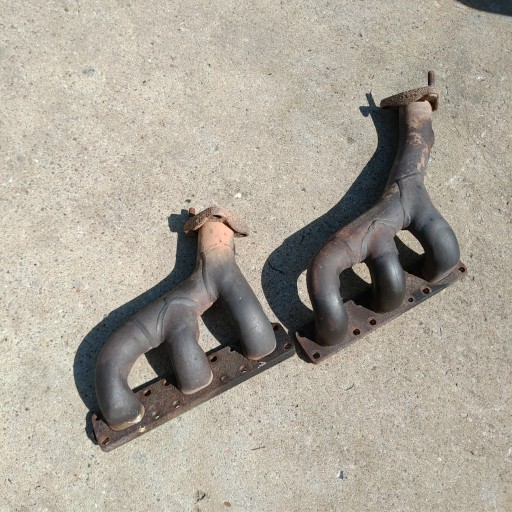 Bmw e39 вихлопний колектор колектори двигун m52 1740731 1740730 , фото