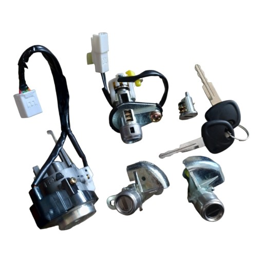 Замок зажигания набор комплект замков замок вкладка дверь hyundai tucson i jm 004- , фото