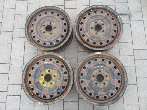 4× диск стальной daihatsu oe 6.0 x 16 5x114.3 , фото