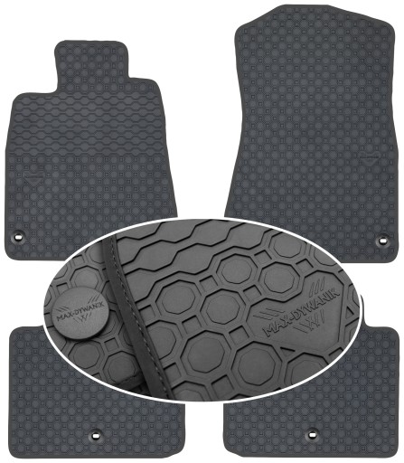 Коврики коврик резиновые 4 el. , фото