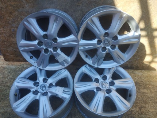 4× диск алюминеевая lexu oe is 200-300 смотри фото x 16 3x8 , фото