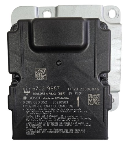 Модуль сенсор подушек подушка безопасности maserat grecale 670219857 , фото