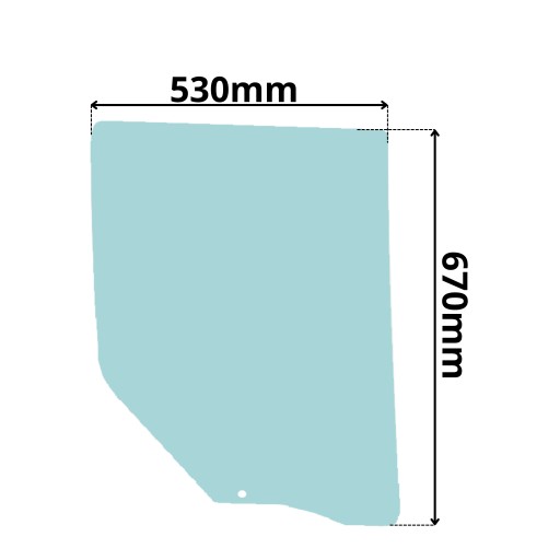 Стекло боковина опускные w дверь правая iveco daily 14- 0219 , фото