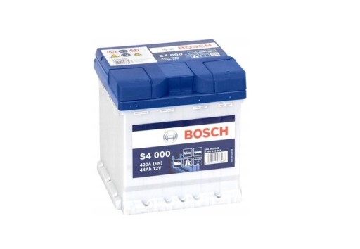 Аккумулятор bosch s4 44 ah 420 a p - , фото
