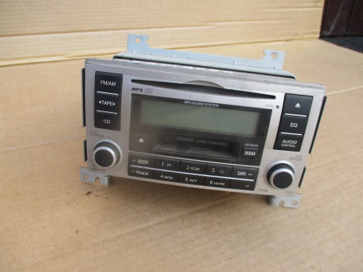 Радио mp3 касети hyundai santa fe ii 96100-2b120 , фото