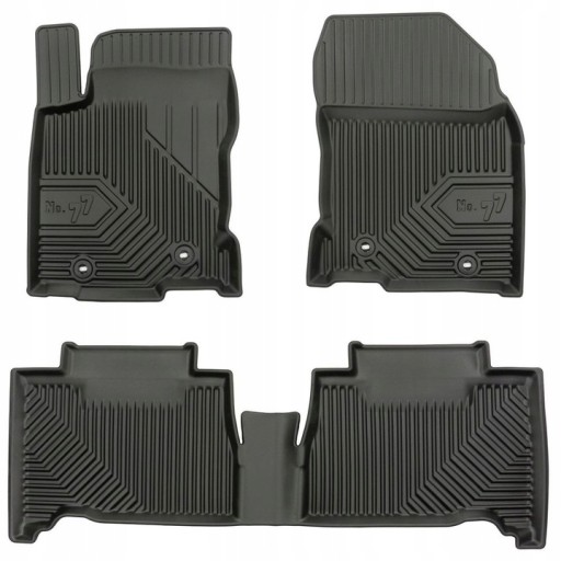 Коврики frogum резиновые 3 el. , фото