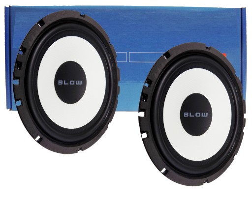 2× колонки автомобільні односторонній blow wk650 , фото