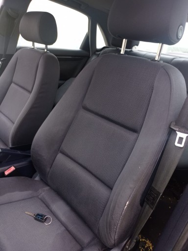 Сидіння переднє ліве керування audi a4 b6 , фото