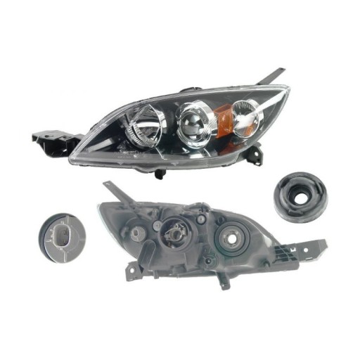 Комплект рефлекторов mazda 3 hb 2003-2009 , фото