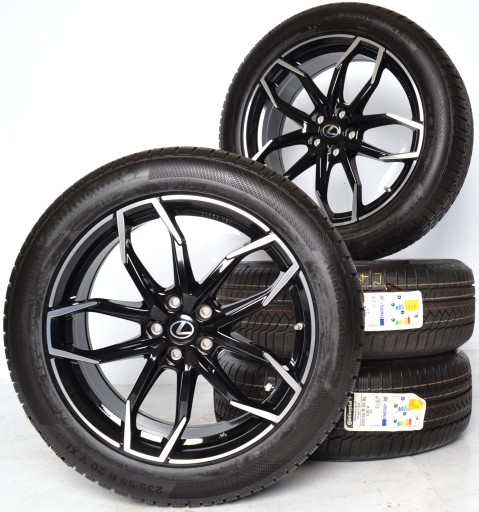 4X колеса новые зимний 20 5x114 3 lexu rx lexus nx зима датчики тпмс , фото