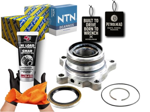 Набор подшипники колеса z ступица lexu gx toyota land #petrolhead pro kit , фото