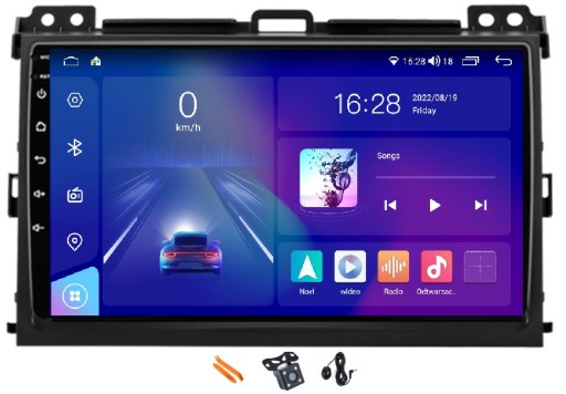 Радио автомобильные навигация lte gps dsp toyota land cruiser prado 3 02-09 , фото