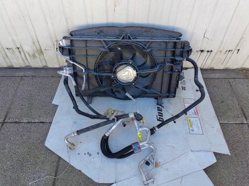 Tesla model 3 комплект радіаторів вентилятор повітряпровід радіатора 1103545-00-a , фото