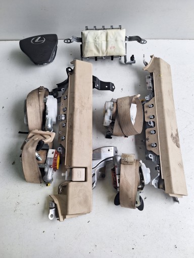 Lexu rx 450h iii 09-12 подушка безопасности набор uk , фото