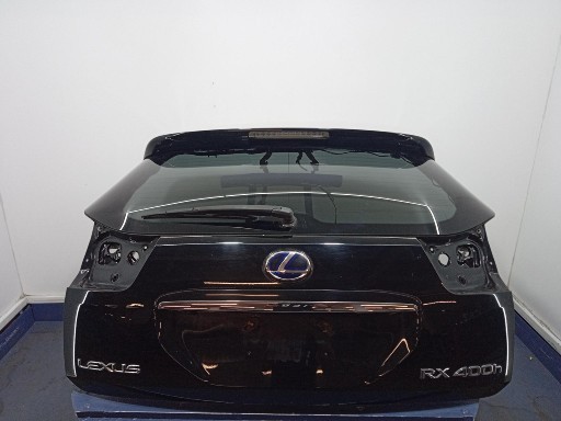 Lexu rx ii rx400h задняя крышка багажника 202 черная onyx xu30 , фото
