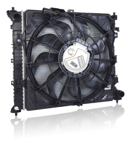 Комплект радіаторів вентилятори hyundai tucson 2020- 1.6 t-gdi / гібрид , фото