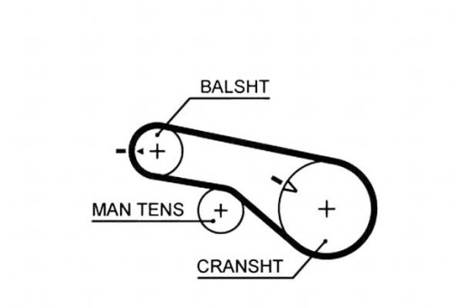 Gates ремень грм hyundai h-1 / starex santa fe , фото