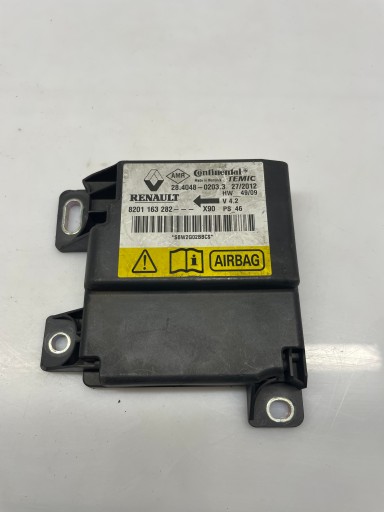 Модуль блок управления dacia renault 8201163282 , фото