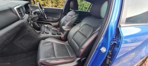 Kia sportage iv gt- сиденья диван бока кожа клапаны , фото