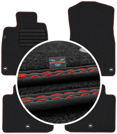 Коврики коврик велюр 4 el. , фото