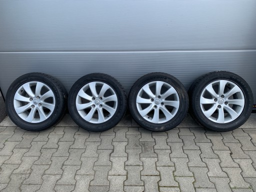 Citroen c4 picass колеса алюминивые диски летние шины комплект , фото