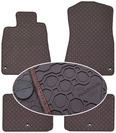 Коврики коврик резиновые 4 el. , фото