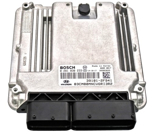 Комп'ютер ecu hyundai kia 39101-2f941 0281030233 , фото