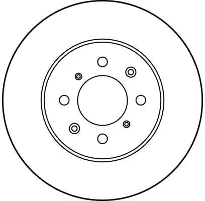 Trw диск тормозной переднее df3021 , фото