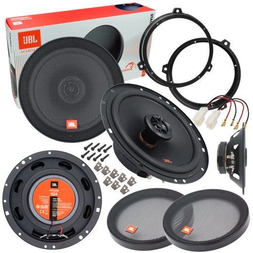Колонки автомобільні двосторонній jbl stage 624 4 другие продукти , фото
