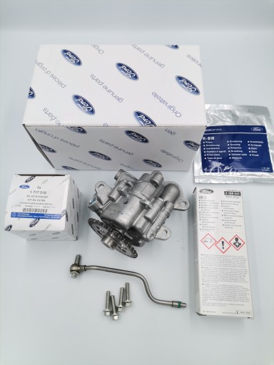 Ford oe bk2q6600ca масляний насос , фото