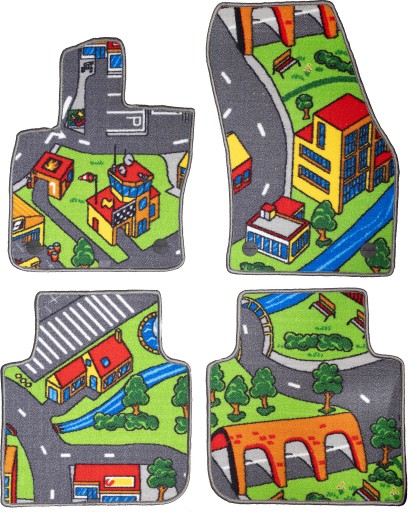 Коврики коврик велюр 4 el. , фото