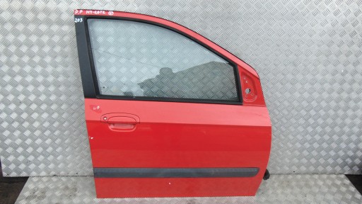 Дверь переднее правое левое hyundai получить 5d красный , фото