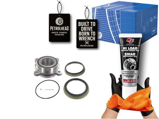 Набор подшипники колеса z ступица переднее lexu lx toyota la #petrolhead pro kit , фото