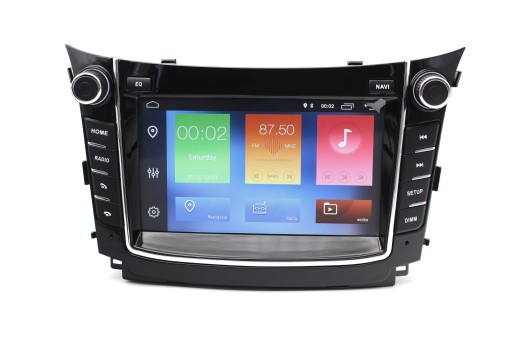 Радио навигация hyundai i30 ii 2011-2017 android nawigacja carplay , фото