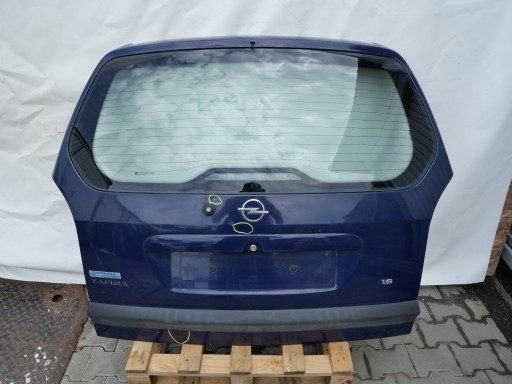 Opel zafira a крышка багажника задний , фото
