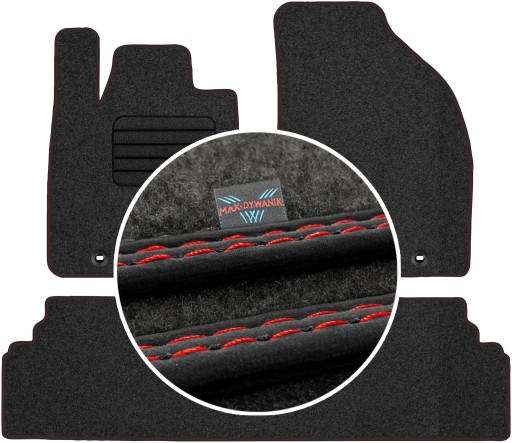 Коврики коврик велюр 3 el. , фото