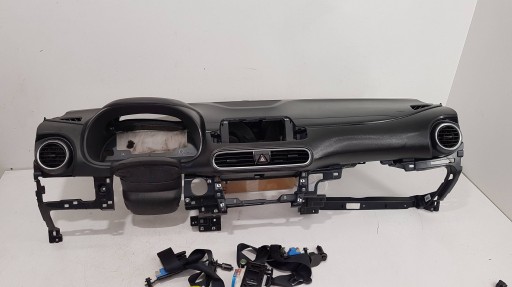 Hyundai kon торпедо консоль подушка безопасности ремень безопасности оригинал демонтаж , фото