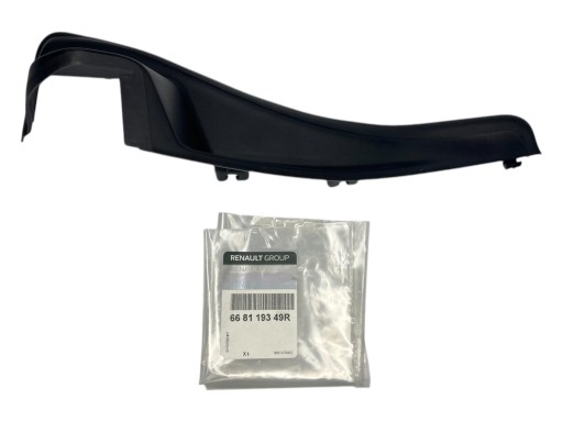 Oe молдинг накладка воздуховоды обдува стекла вертикальная левое renault master iii 668119349r , фото