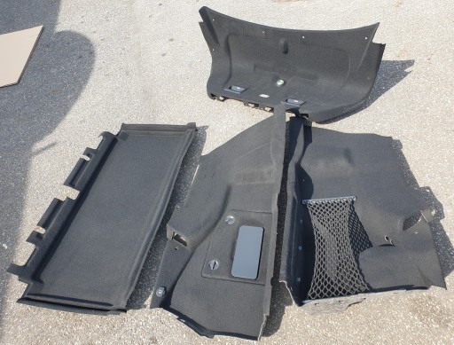 Боковинa багажника карта mercedes w211 oe eu , фото