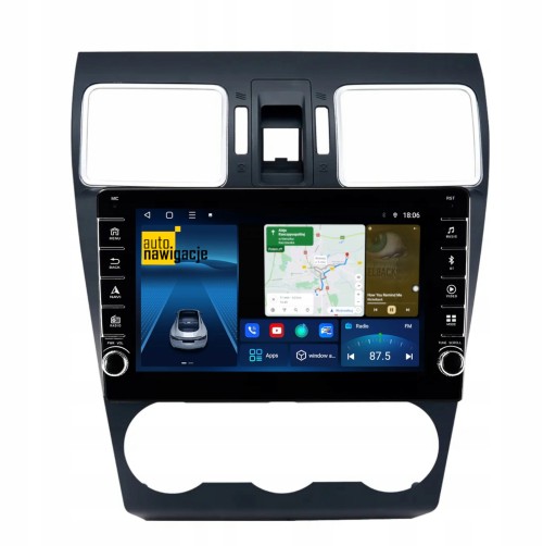 Радио навигация gps subaru forester iv 2013-2019 android , фото