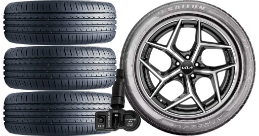 Новые колеса lato kia proceed cd sailun 225/35r19 tpms , фото