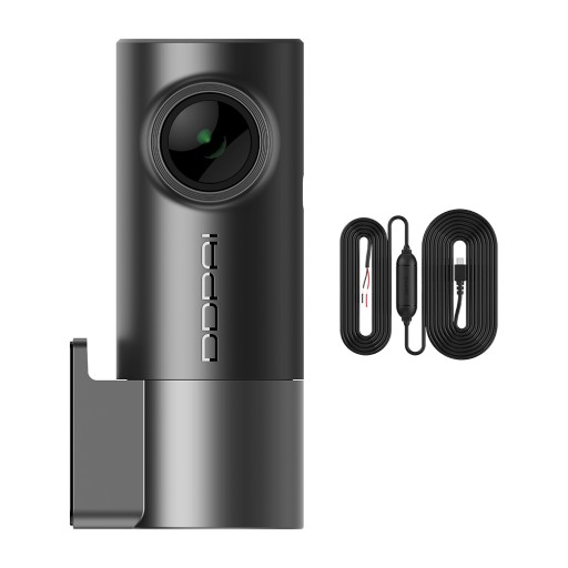 Видеореестратор ddpai камера автомобильная mini pro 1296p 140° hardwire kit , фото