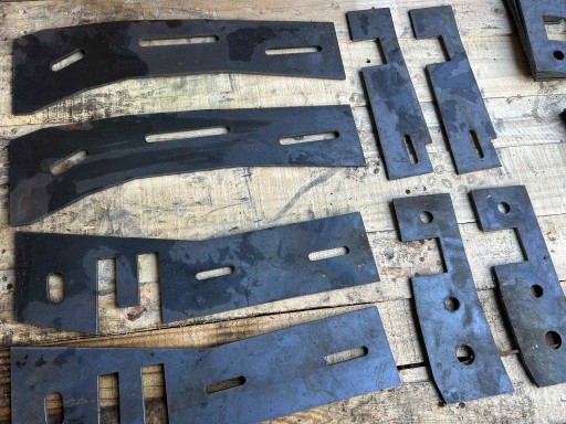 Посилення рами navara d40 cnc лист сталевий 5mm - версія основна , фото