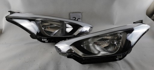 Hyundai i20 ii рефлектор обычный левое правое комплект , фото