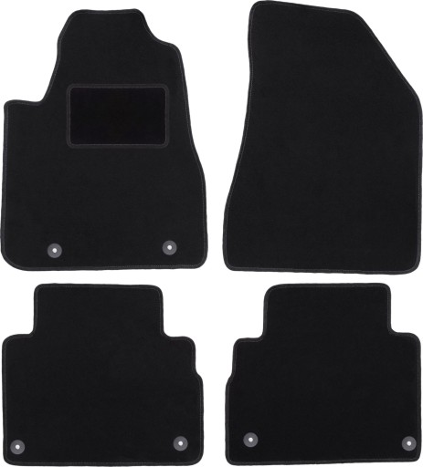 Коврики wielganizator велюр 4 el. , фото