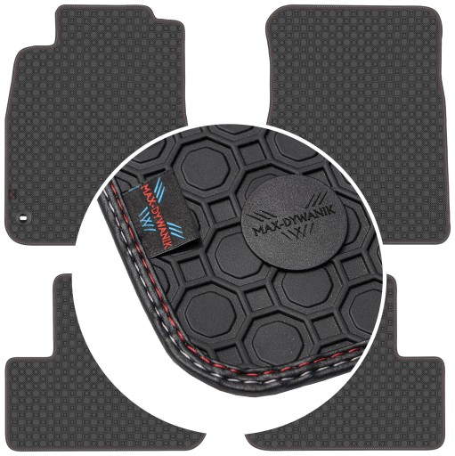 Коврики коврик резиновые 4 el. , фото